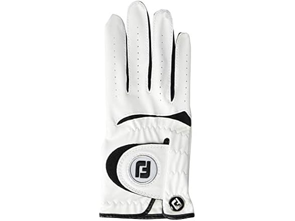 FootJoy Unisex FJ Junior Golf Gloves White Small