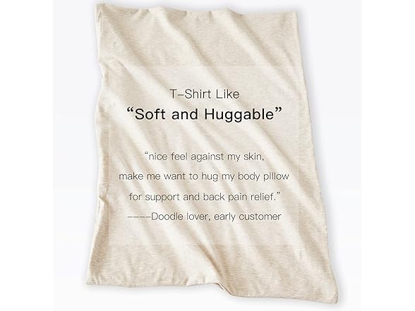 DCSTA Cream Cotton Body Pillowcase