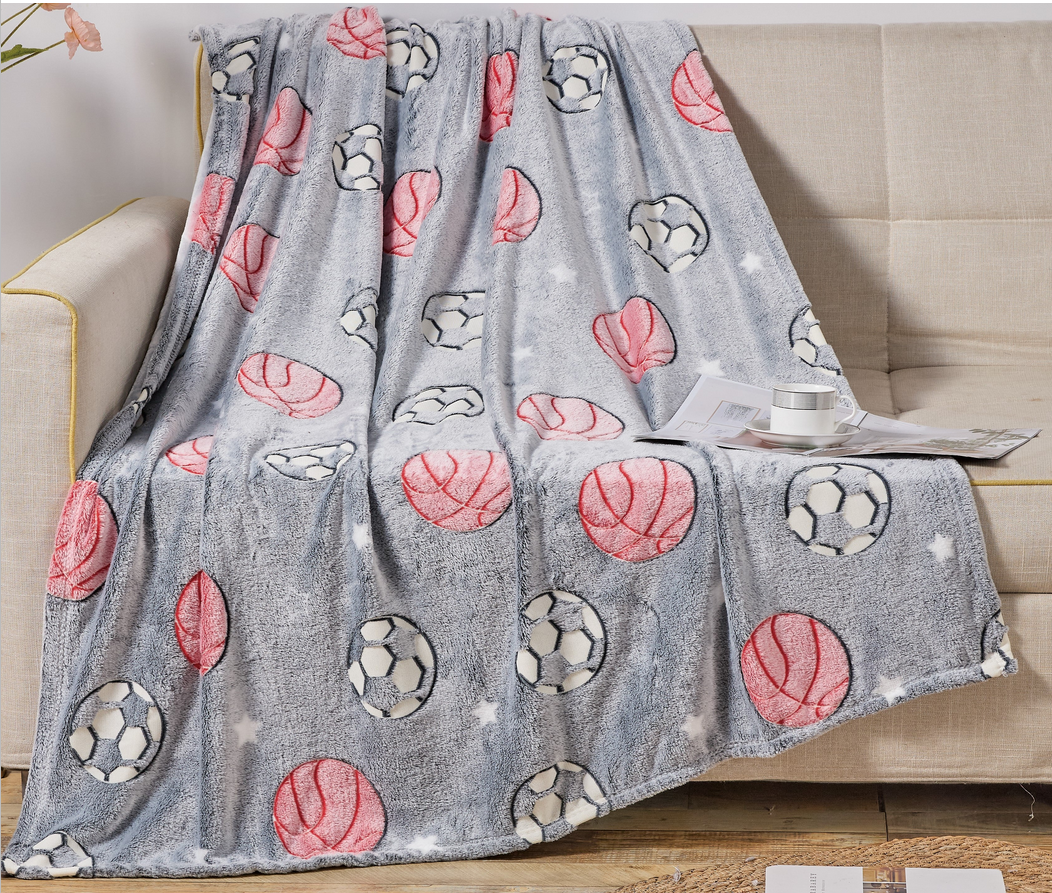 Glow in the Dark Ultra Soft Micro Plush Fleece Throw - Gallery 16