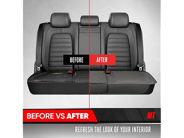 Rear Seat Cushion Gray Diamond Stitch