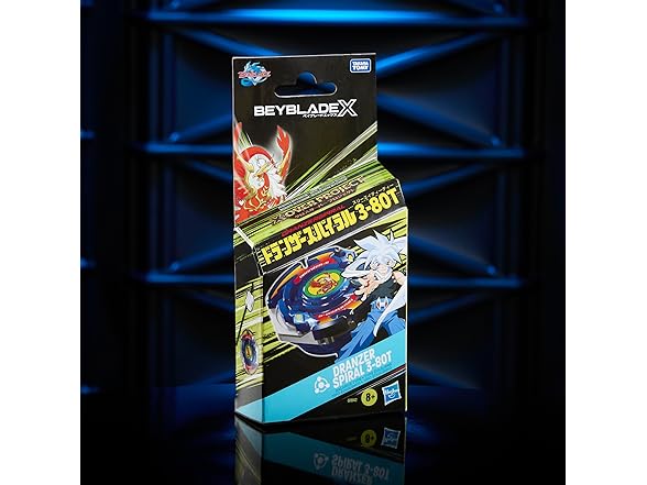 Beyblade X X-Over Project Dranzer Spiral 3-80T Set