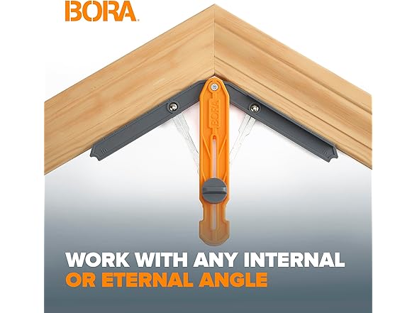 BORA 530402 BORA MiteriX Compact Angle Finder Orange/Gr
