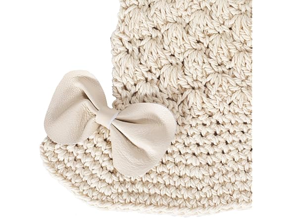 Zlyc Women (OS) Crochet Bucket Hat Handmade Hat