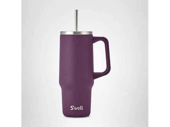 S'well Recycled Stainless Steel Tumbler XL 30oz, Plum