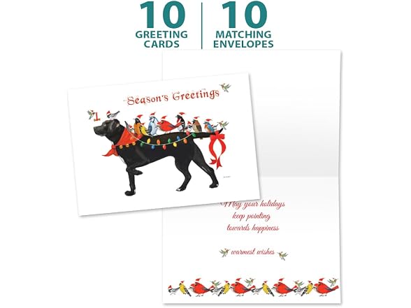 Tree-Free Greetings Bird Dog Christmas C - Gallery 5