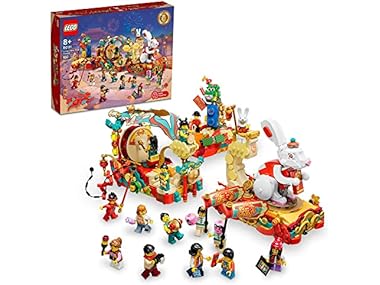 $89.99, Was $129.99, 30% Off! LEGO Lunar New Year Parade Building Toy Set dealfomo