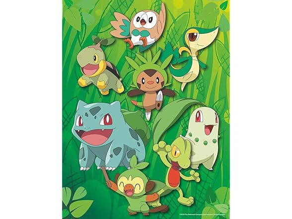 Pokemon - 4 x 1 Multipack - Multi Piece Jigsaw Puzzle For Adults