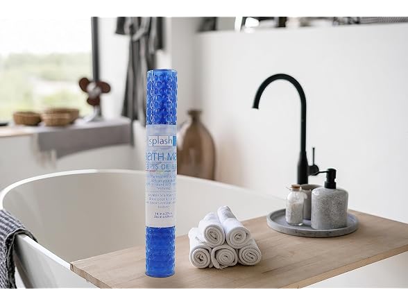 Splash Home Order Bathtub Mat Non-Slip, Shower Mat
