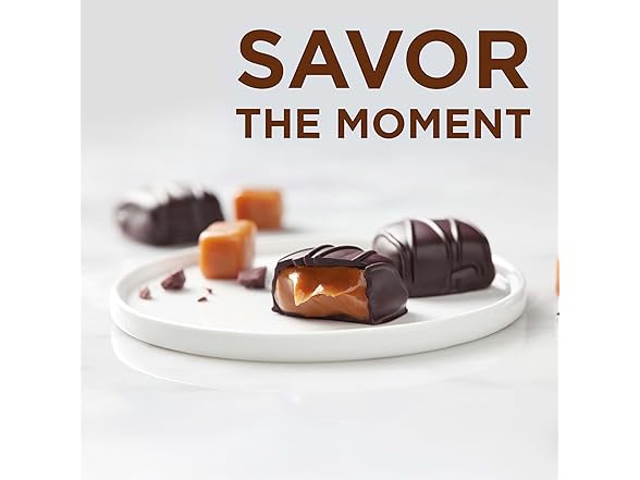 Russell Stover Assorted Caramels Choc 9o