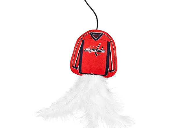 NHL Washington Capitals Team Jersey Wand with CAT NIP