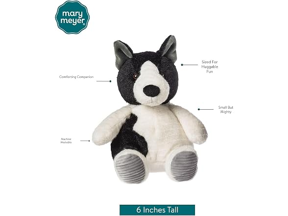 Mary Meyer Plush Soft Toy, 6-Inches, Tucson Hound Dog