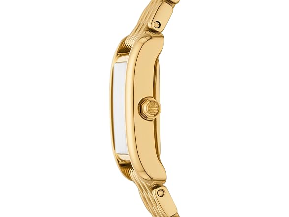 Tory Burch Women's Mini Eleanor Back/ Gold Watch
