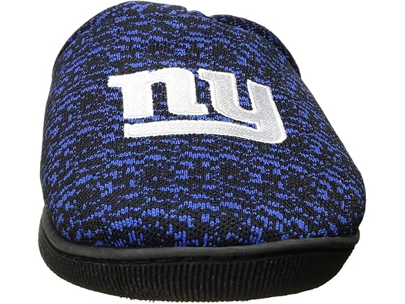 NEW YORK GIANTS (13-14) Mens Poly Knit Cup Sole Slipper