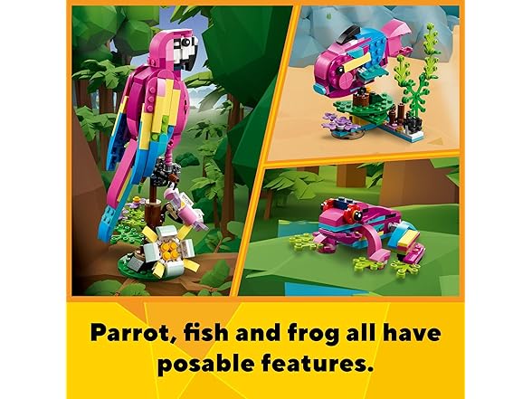 LEGO: Creator 3 in 1 Exotic Pink Parrot