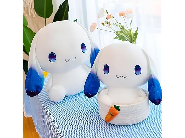 OULV Cute Dog Plush Toy with Big Ears