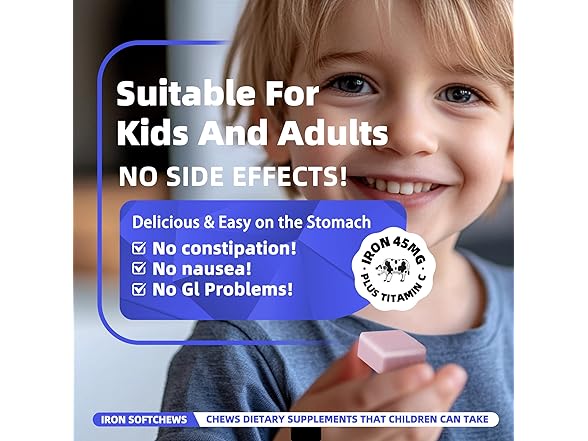 Parhaat Iron Soft Chew Supplement