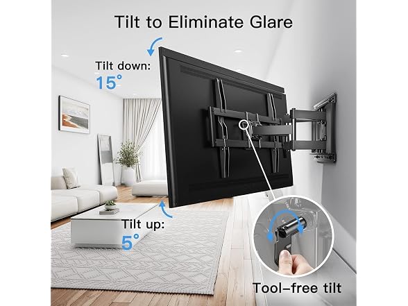 Full Motion TV Wall Mount
