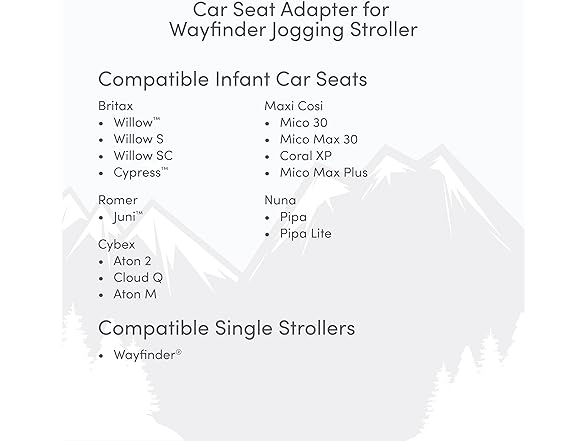 BOB Gear® Wayfinder™ Jogging Stroller Adapter