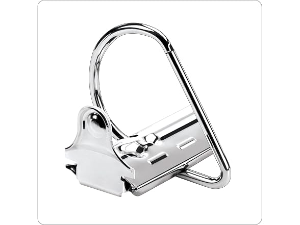 Cardinal ExpressLoad ClearVue Locking D-Ring Binder, 1.5-Inch, Black (49111)