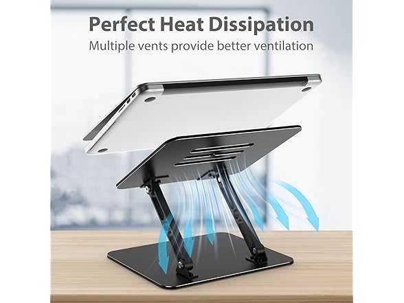 Adjustable Metal Laptop Desk Stand