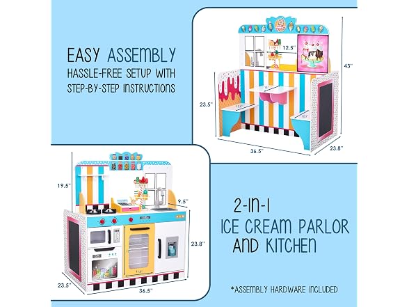 Restaurant Playset Ice Cream Parlor