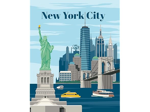 Ravensburger Relax CreArt New York City Paint by Numbers