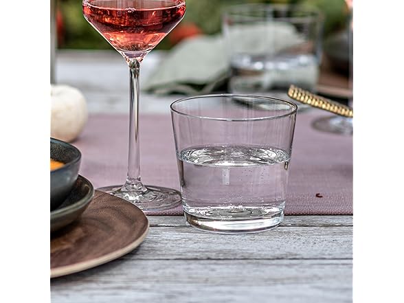 Eater x Zwiesel Crystal Glass, 12 Ounce Double Old Fashioned (Set of 8)