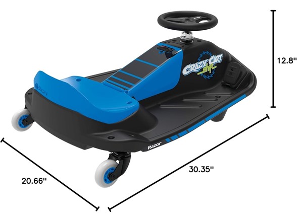 Razor Crazy Cart Shift Electric Go Kart for Kids