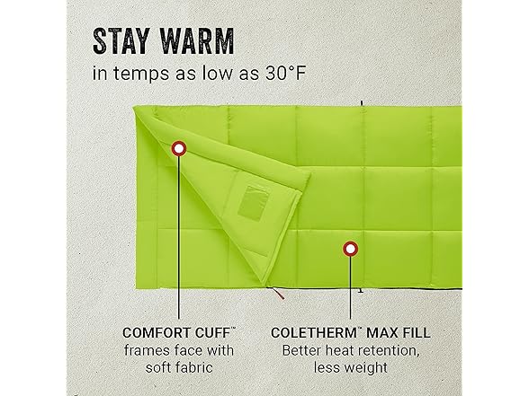 Coleman Kompact Sleeping Bag 30°F