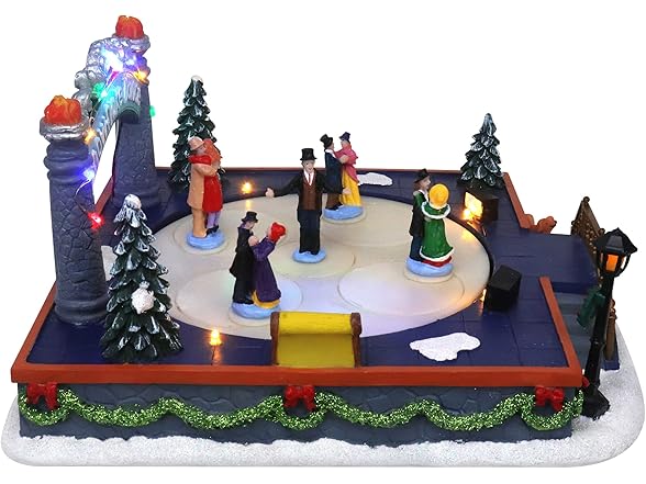 Ballroom Dance Christmas Village Tabletop