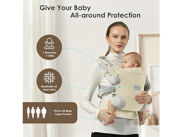 MISSWISDOM Baby Carrier Newborn
