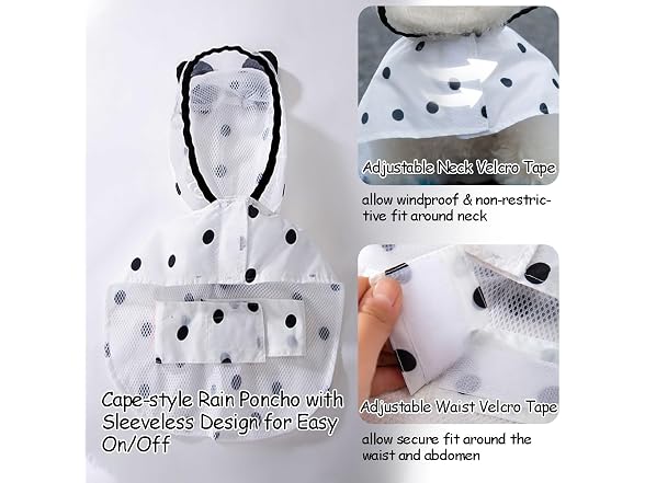 MANON ROSA Dog Clothes- Waterproof & Quick-D
