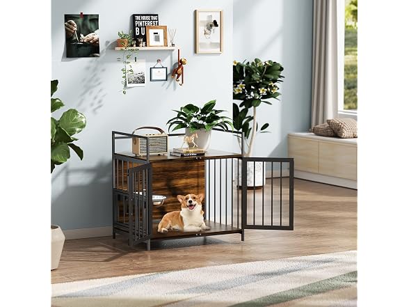 ROOMTEC Dog Crate Furniture-Style Cages for Small Dogs