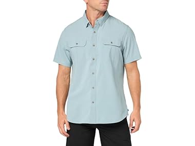 $11.99, Was $70, 82% Off! SS Aero Tech Button Up Shirt dealfomo