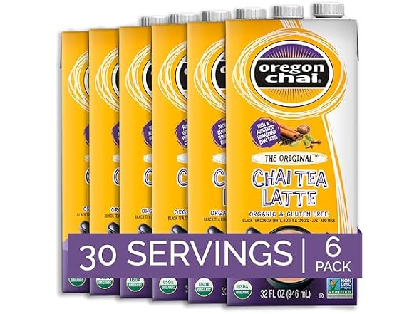 6PK Oregon Chai Original Chai Concentrate