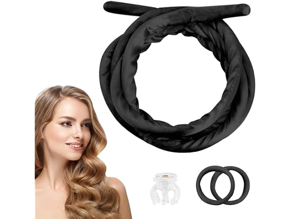 Pinkiou Heatless Curlers Overnight,Hair Curler