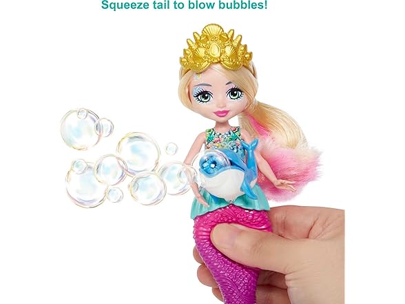 Enchantimals Mermaid Bubble-Maker Doll