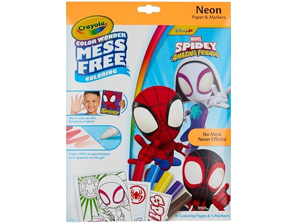 Spidey and His Amazing Friends Coloring Kit