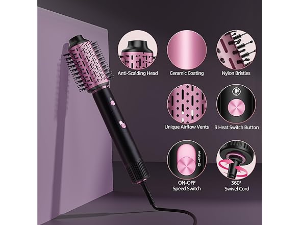 SKIMI Brushless Motor Hair Dryer Brush