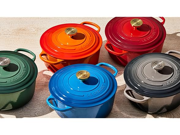 Le Creuset Crucible Knob, Large., Brass