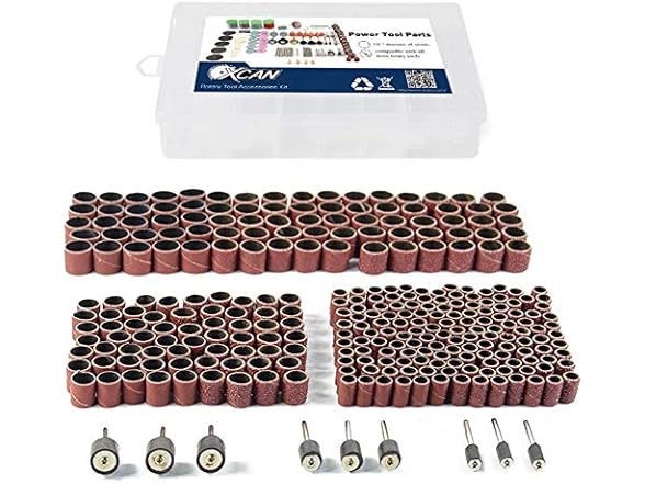 Dreamcolor 338 PCS Abrasive Sanding Drum