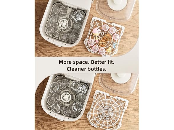 KISSBOBO Baby Bottle Washer, Sterilizer