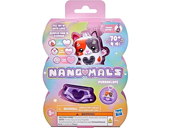 Nano-MALS Purrnelope The Calico Kitty, Electronic Pet Cat