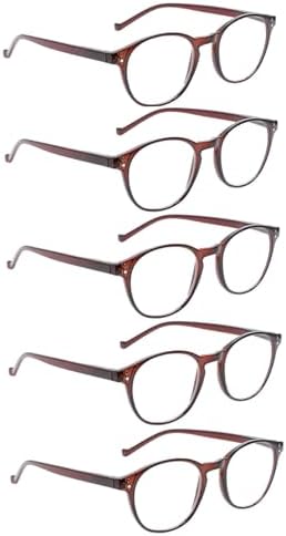 10 Pairs Round Reading Glasses