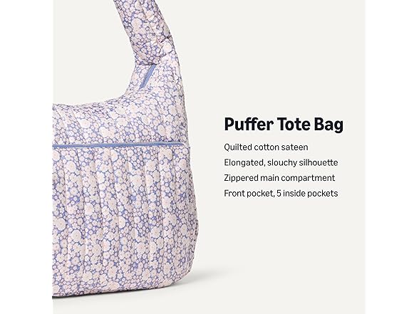 Amazon Essentials Quilted Shoulder Tote