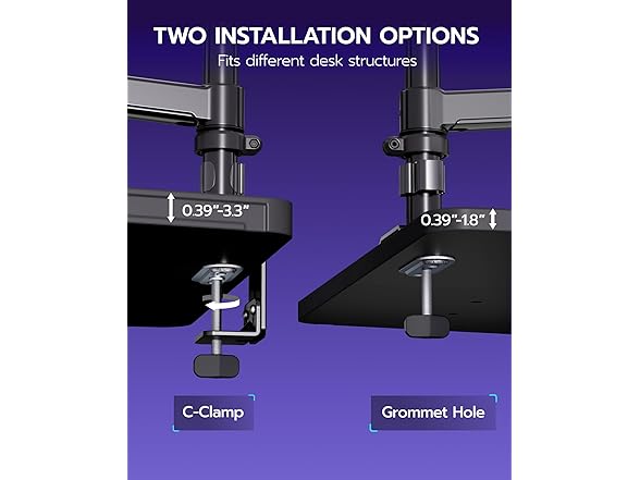 ARES WING Single Monitor Mount