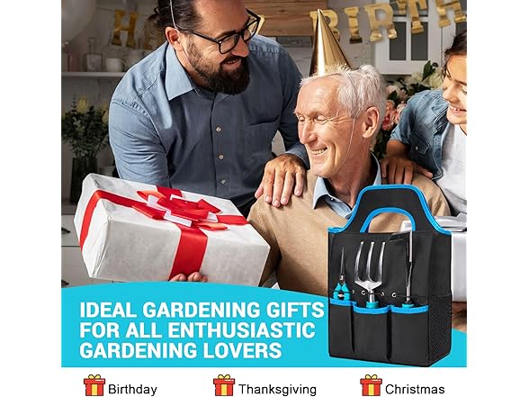 11-Piece Stainless Steel Garden Tool Set