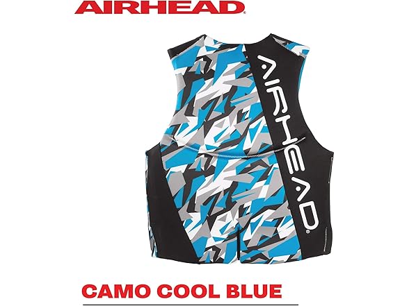 Airhead Men's CAMO COOL Kwik-Dry Life Jacket (XL)