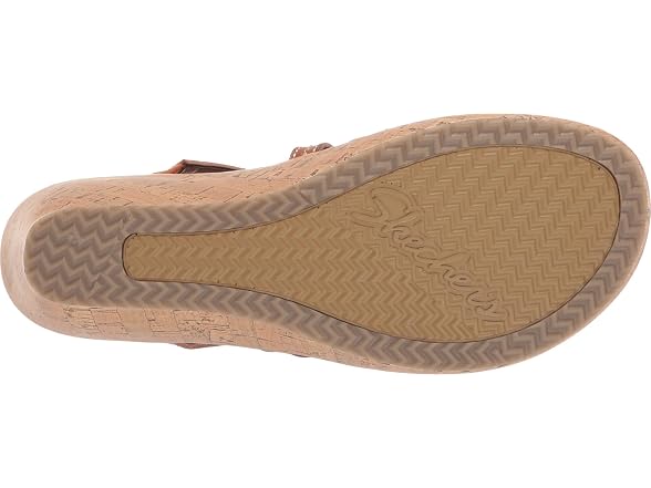 Skechers Women's Beverlee-Tiger Posse Wedge Sandal