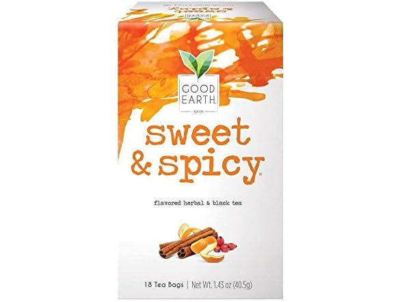 Good Earth Herbal and Black Tea 18 Count
